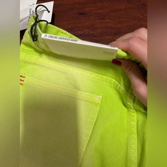 Urban Outfitters BDG Longline Carpenter Denim
Shorts/Green/Size 28 - Picture 9 of 11